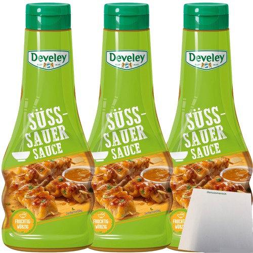 Develey süß sauer sauce - develey, 3er