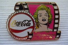 Coca cola groß pin marilyn - coca,
