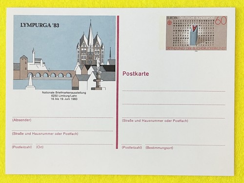 Ganzsache sonderpostkarte brd - ganzsache,