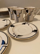 Noritake Portfolio Espresso- u. Kaffeetassen Milch Zucker - 16 Teile - Konvolut