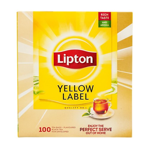 Lipton yellow label schwarzer - lipton,