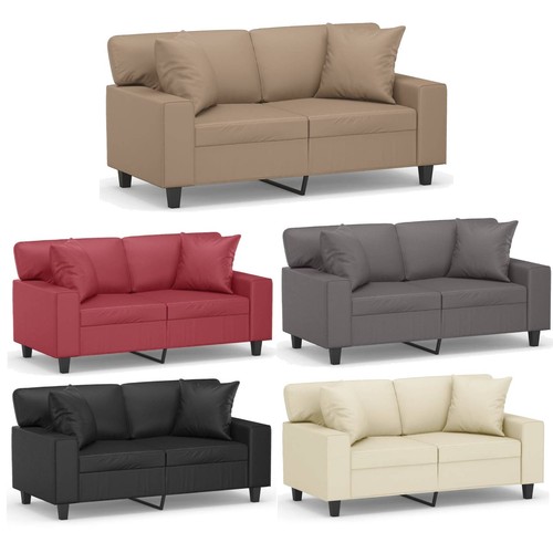 Sitzer sofa mit zierkissen - 2-sitzer-sofa,