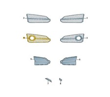 Original Gitter schwarz rechts