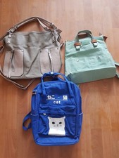 3 Taschen Paket Rucksack Venice MB Katzenrucksack Schultertasche