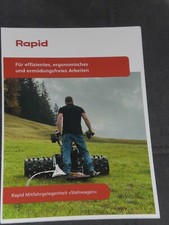 Rapid Single Axle, Motor Mower