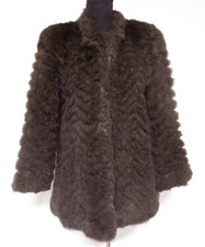 Pelzjacke braun 36 38