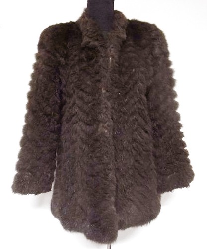 Pelzjacke braun 38 - pelzjacke,