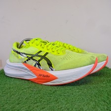 Asics Turnschuhe Größe 9,5 Herren Magic Speed 4 FF Turbo gelb schwarz Laufschuhe