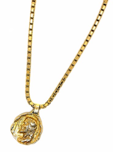 Goldkette mit jesus anhänger - mit, jesus-anhänger