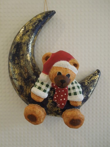 Weihnachtsdeko aus pappmache - aus,