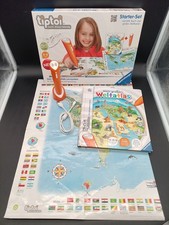 Mein großer Weltatlas Tiptoi Starterset Ravensburger inkl. Stift & Weltkarte