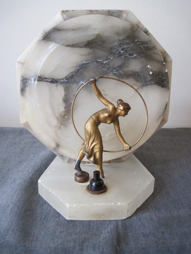 Original art deco tischleuchte - original,