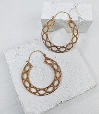 Große goldene Mandala Messing