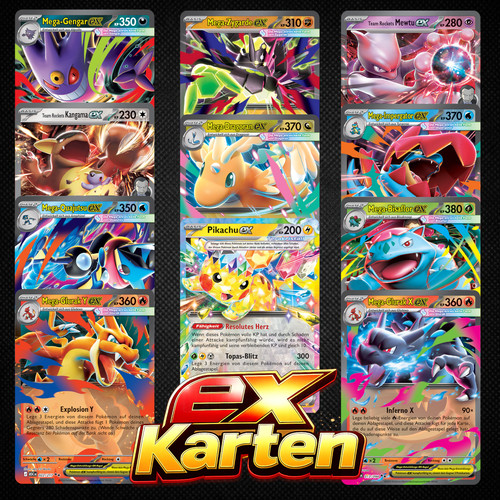Pokemon karten auswahl - pokemon, ex