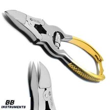 Profi Nagelzange mit doppelter Übersetzung – Kraftvoller Kopfschneider für dicke