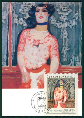 Cssr 1968 kupka jugendstil - mk,
