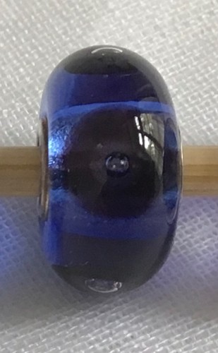 Orig trollbeads glas - orig., „blaue