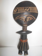 Antike Afrikana Figur Holz geschnitzt - echt alt und original