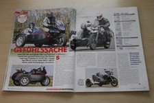 Motorrad News 11/2015 BMW F 800 GT Mobec Gespann mit 90PS besser als...?