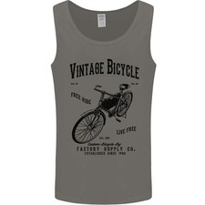 Vintage Fahrradfahren Radfahrer Retro Bike Herren Weste Tank Top