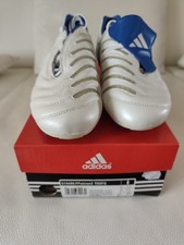 Adidas Predator Pulsion 2 RARITÄT FG 2005,  EU46 2/3, UK 11,5 Weiss/Blau Beckham