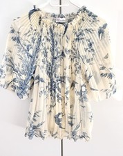 RED Valentino Plissierte Bluse