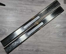 Mini R50 R52 R53 Einstiegsleisten Chrom mit Mini Cooper Schriftzug