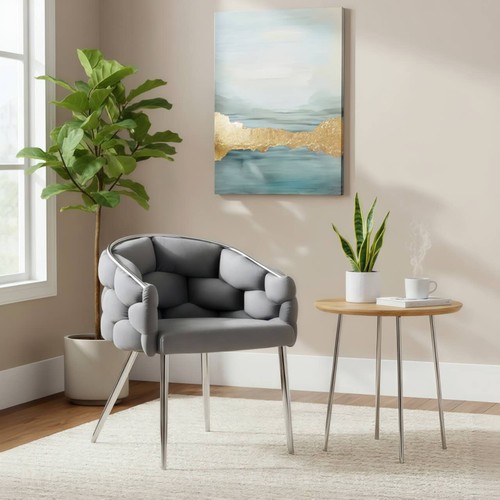 Sessel polsterstuhl samtbezug - sessel,