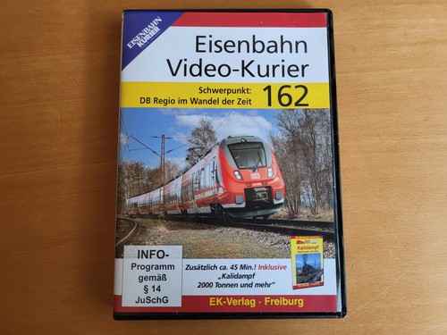 Eisenbahn video kurier 162 - video-kurier,
