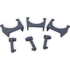 3x Lego Visier Visor Antenne 61190c Dark Bluish Gray Grau 61190 Ersatzteil Teile