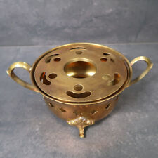 Wunderschönes Messing Stövchen Teestövchen Brass Warmer daha sıcak plus chaud 