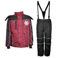 Skianzug Kinderskianzug 2 teilig Schneeanzug Winteranzug Olli maroon MS-Trachten