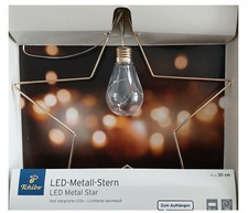 Tchibo LED Metall Stern Deko