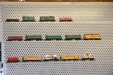 Spur N 14 Güterwagen und 2 Loks gebraucht verschiedene Hersteller............#19