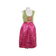 Dirndl, Größe: 134/140, Grün/Pink, Blumen, Mädchen -C3e