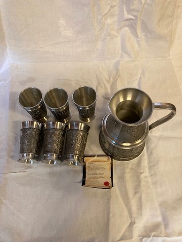 Seltene schöne zinnbecher mit - seltene,
