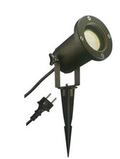 SLV 227410 Nautilus Spike LED-Gartenstrahler LED, Energiesparlampe, Halogen GU10