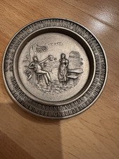 Kleiner Zinn-Teller "Die