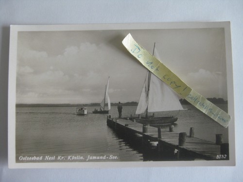 Alte foto postkarte - postkarte, ostseebad
