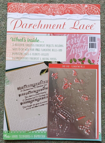 Parchment lace magazine - parchment,
