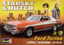 1976 Ford Gran Torino Starsky and Hutch 1:25 Model Kit Bausatz Revell 4023