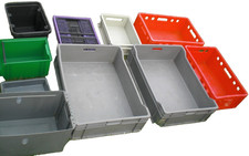 10x Lagerkiste Eurobox Lagerbehälter Regalkasten Kunststoffkiste EuroBox Stapel