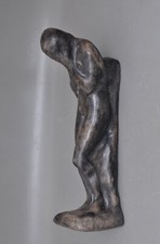 Alte expressionistische Figur - trauriger Mensch - signiert?