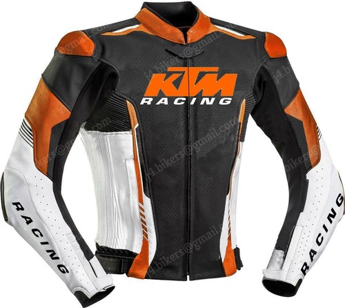 Ktm männer biker lederjacke - ktm,