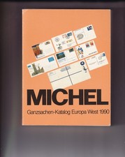 Michel Briefmarkenkatalog Ganzsachen-Katalog Europa West 1990, wie neu