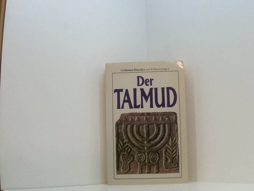 Der talmud ausgew übers - der, talmud.