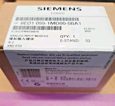 Siemens LOGO Erweiterungsmodul AM2 RTD 6ED1 055-1MD00-0BA1 Neu OVP PT100 PT1000
