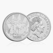 2022 £5 MÜNZE ROLLING STONES B-UNC