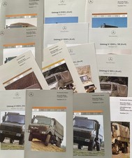 15 Unimog-Militärprospekte deutsch Mercedes-Benz Military Bundeswehr