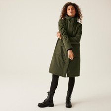 Regatta Damen Yarli wasserdichte Longling Long Length Jacken Mäntel